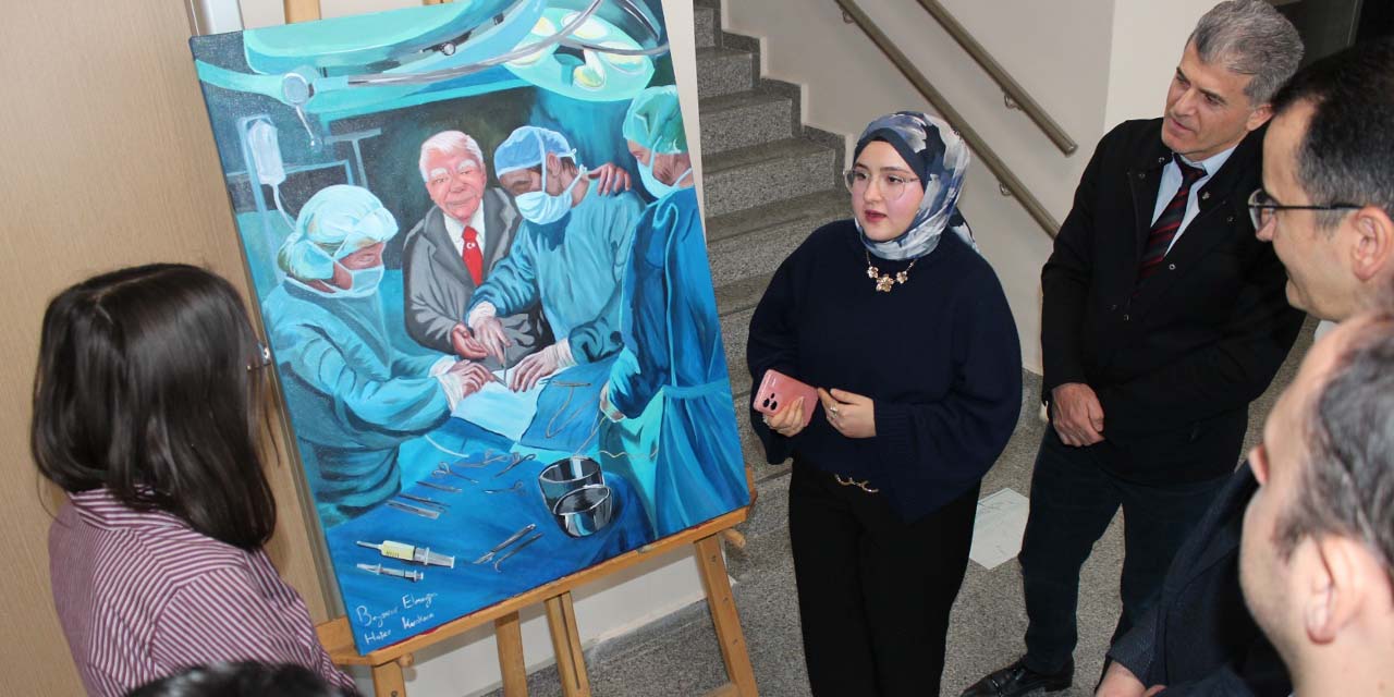 Sanat ve Tıbbı Buluşturan Resim Sergisi