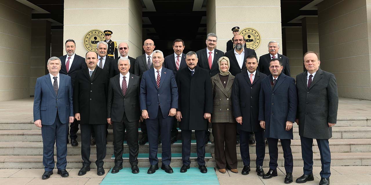 Konya Protokolünden İçişleri Bakanı Çiftçi’ye Hayırlı Olsun Ziyareti