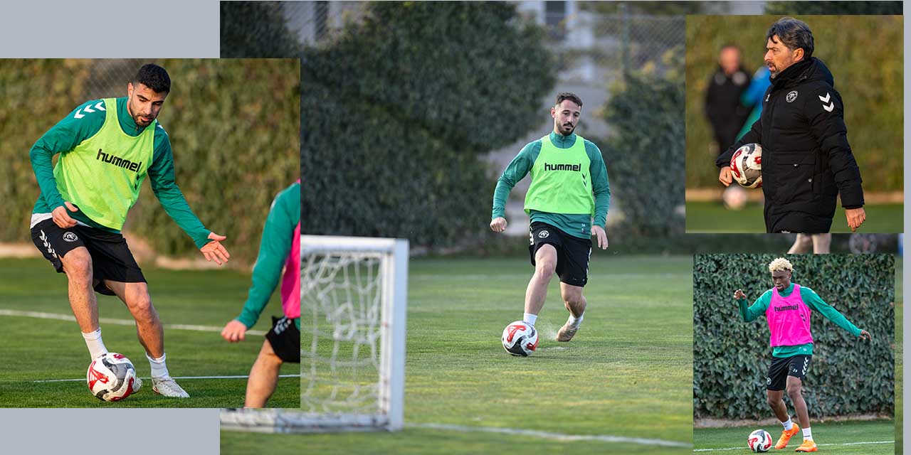 Konyaspor Başakşehir Maçının Hazırlıklarını Sürdürdü