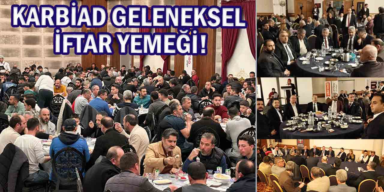 Karapınar İş İnsanları ve Bürokratlar Derneği’nden Geleneksel İftar Yemeği