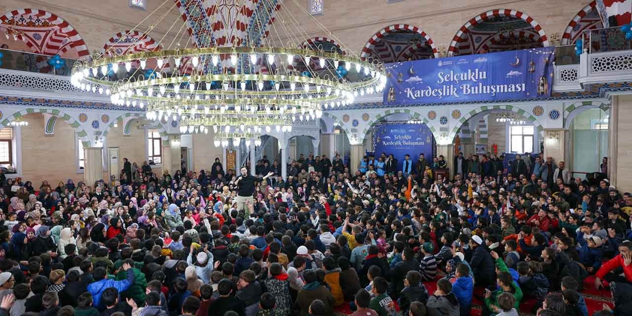 Selçuklu’da ‘Kardeşlik Buluşmaları’ Etkinlikleri Coşkusu Yaşanıyor