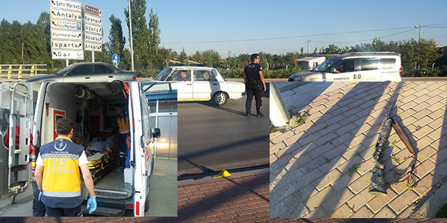 Konya’da yol verme kavgası kanlı bitti: 2 yaralı