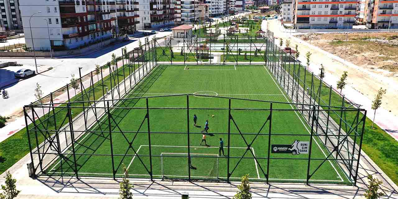 Karatay’a 8 Yeni Halı Saha Yapılacak