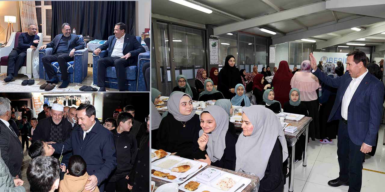 Başkan Kılca İftar, Teravih ve Sahurda Vatandaşlarla Buluşuyor