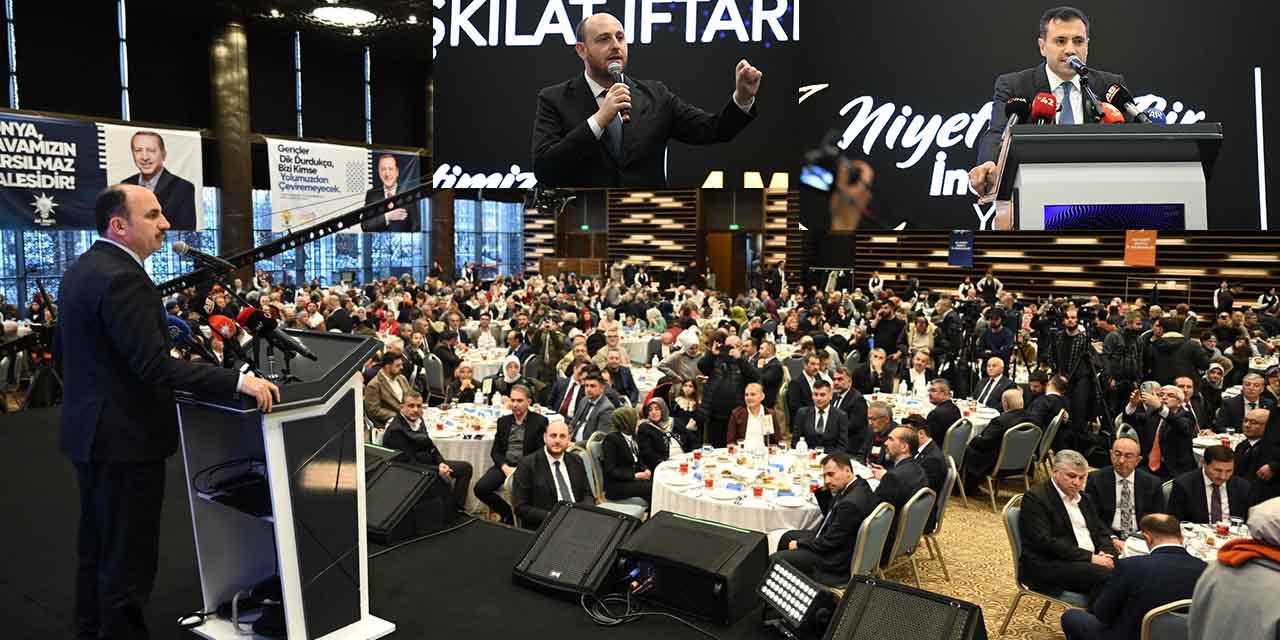 AK Parti Konya Teşkilatı Aynı Sofrada Buluştu