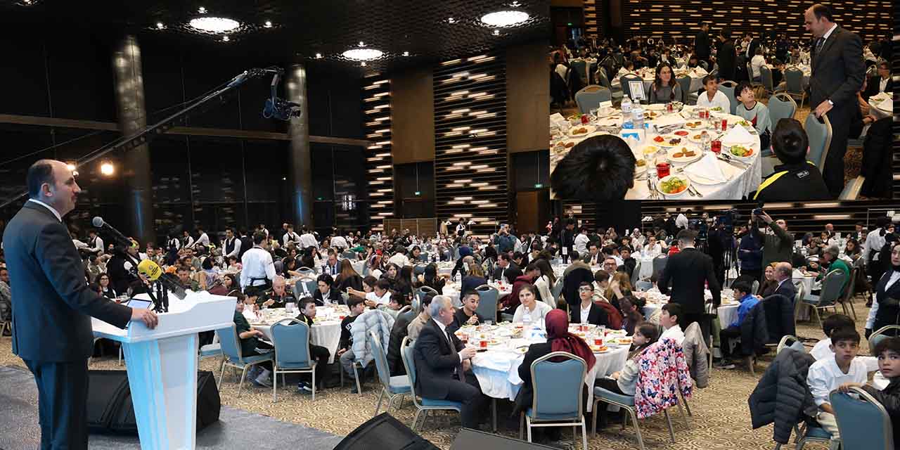 Konya’daki Yetim Çocuklar İftar Sofrasında Buluştu