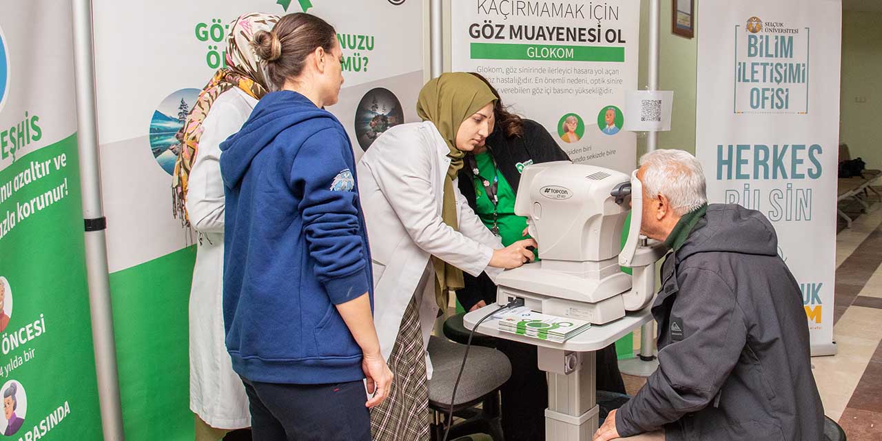 SÜ’de Kurulan Stantta 3 Gün Göz Tansiyonu Ölçülecek