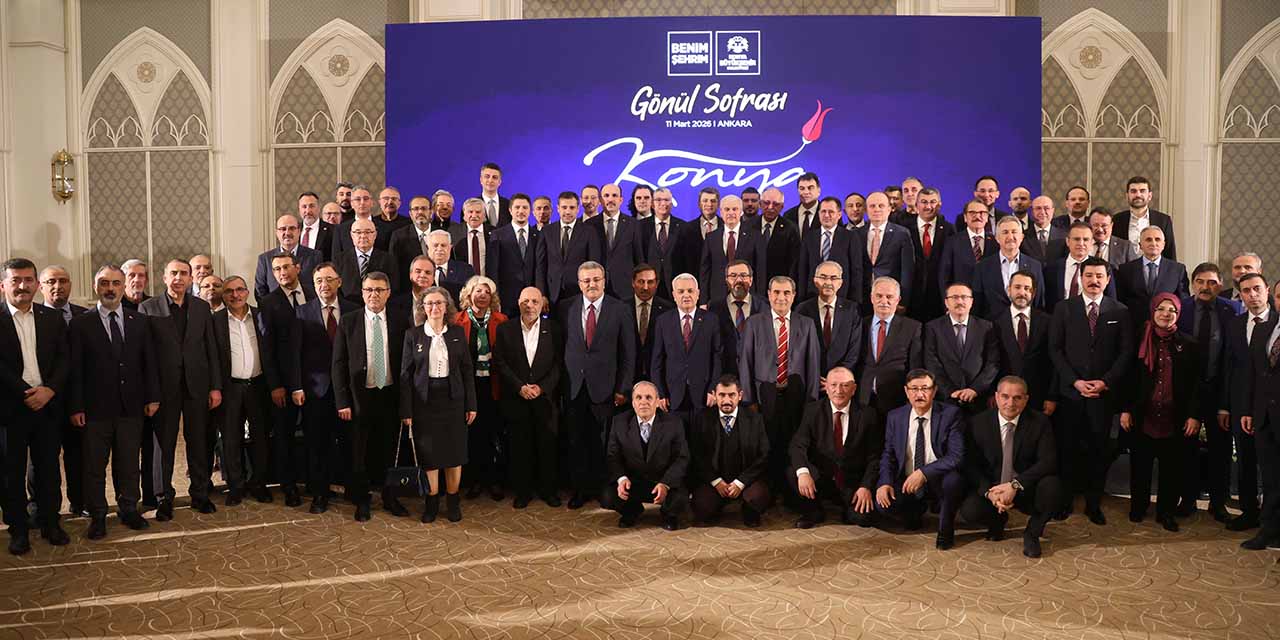 Konyalı Bürokratlar Ankara’da ‘Gönül Sofrası’ İftarında Buluştu