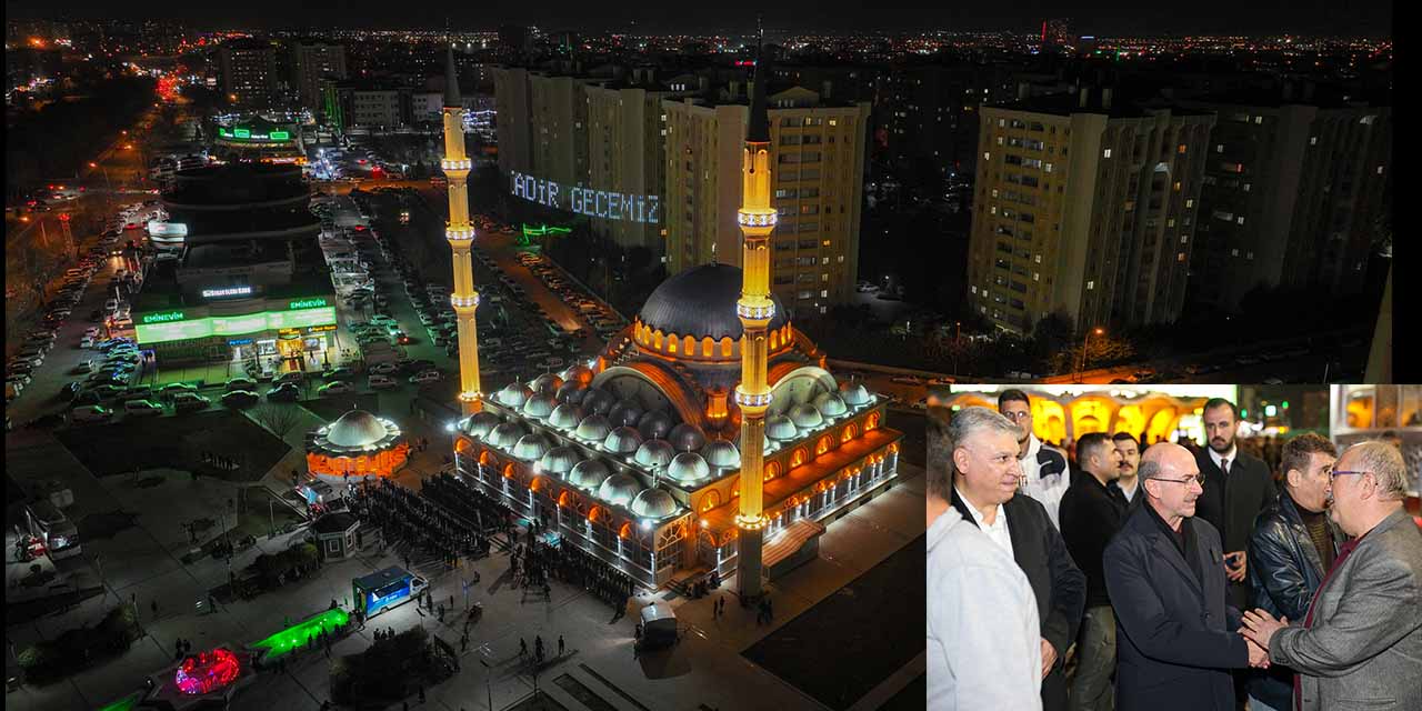 Camilerde Kadir Gecesi Coşkusu Yaşandı