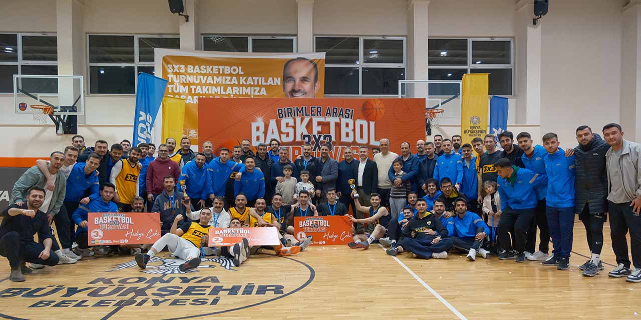Konya Büyükşehir’den Basketbol Turnuvası