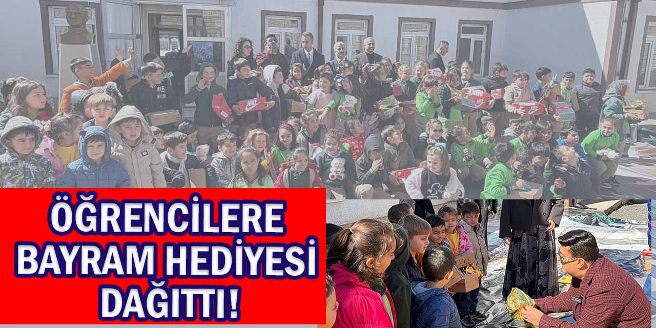 Konya’da İşletme Sahibinden Öğrencilere Bayram Hediyesi