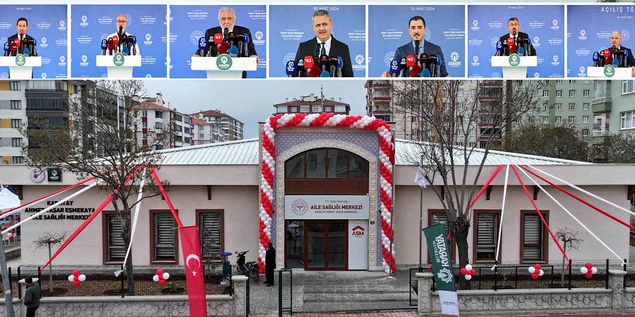 Karatay’da Yeni Bir Aile Sağlığı Merkezi Törenle Hizmete Açıldı