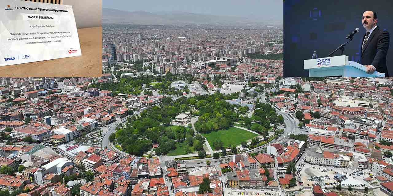 Konya Büyükşehir’e İki Ödül Daha