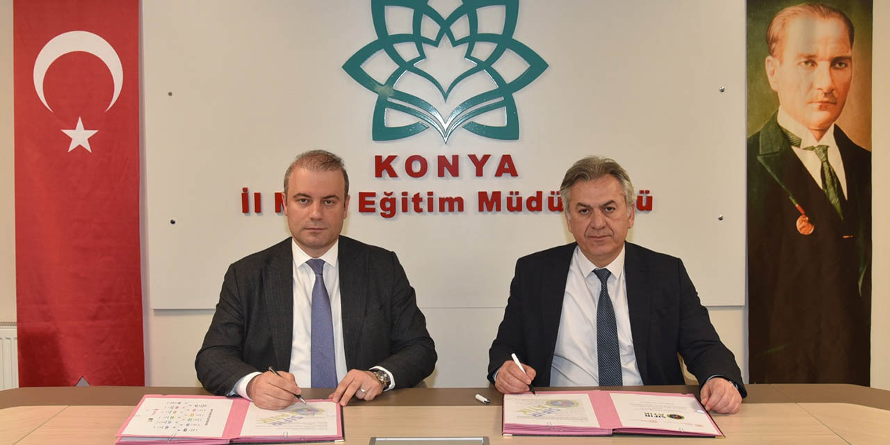 Konya’da Milli Eğitim ve Çevre Şehircilik İş Birliği Protokolü İmzaladı