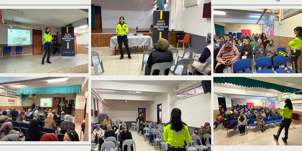 Konya’da “Trafikte Nezaket ve Görgü Kuralları Projesi” Etkinlikleri Sürüyor