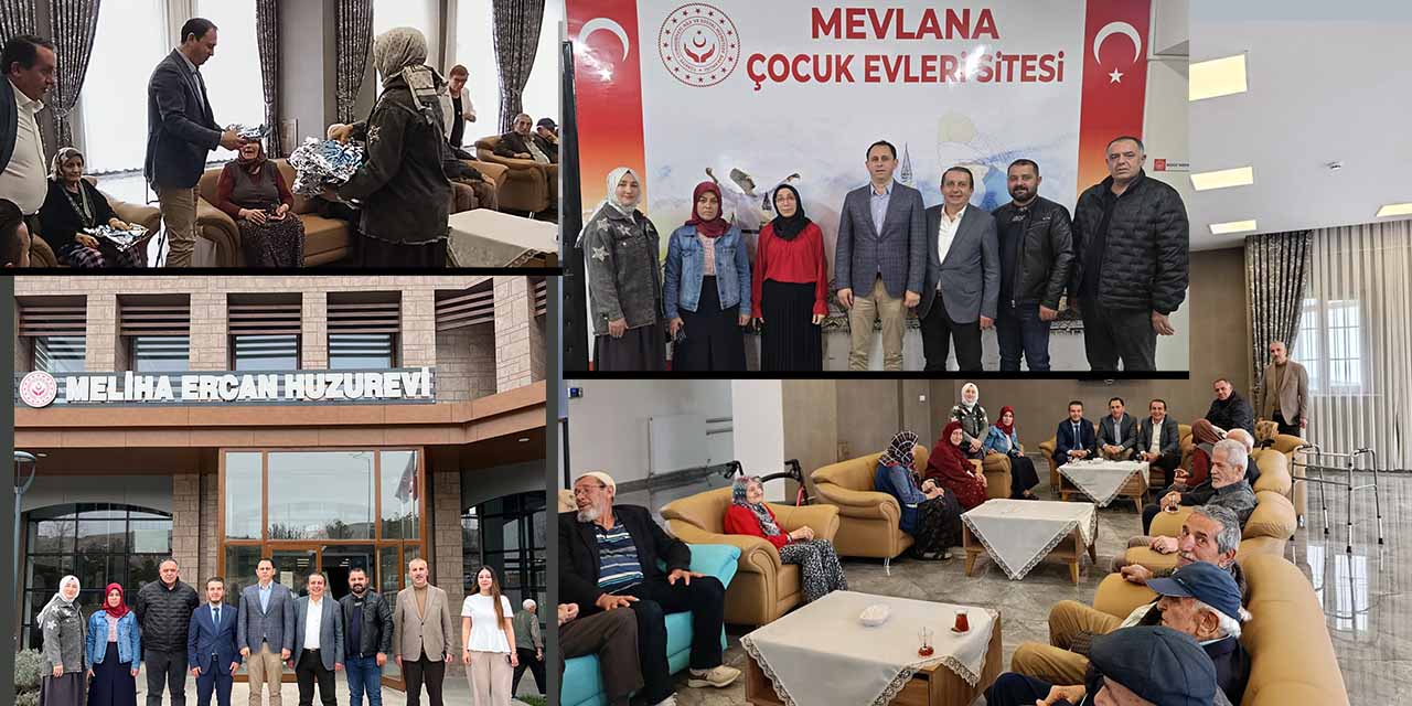 İş İnsanlarından Huzurevi ve Çocuk Evlerine Ziyaret
