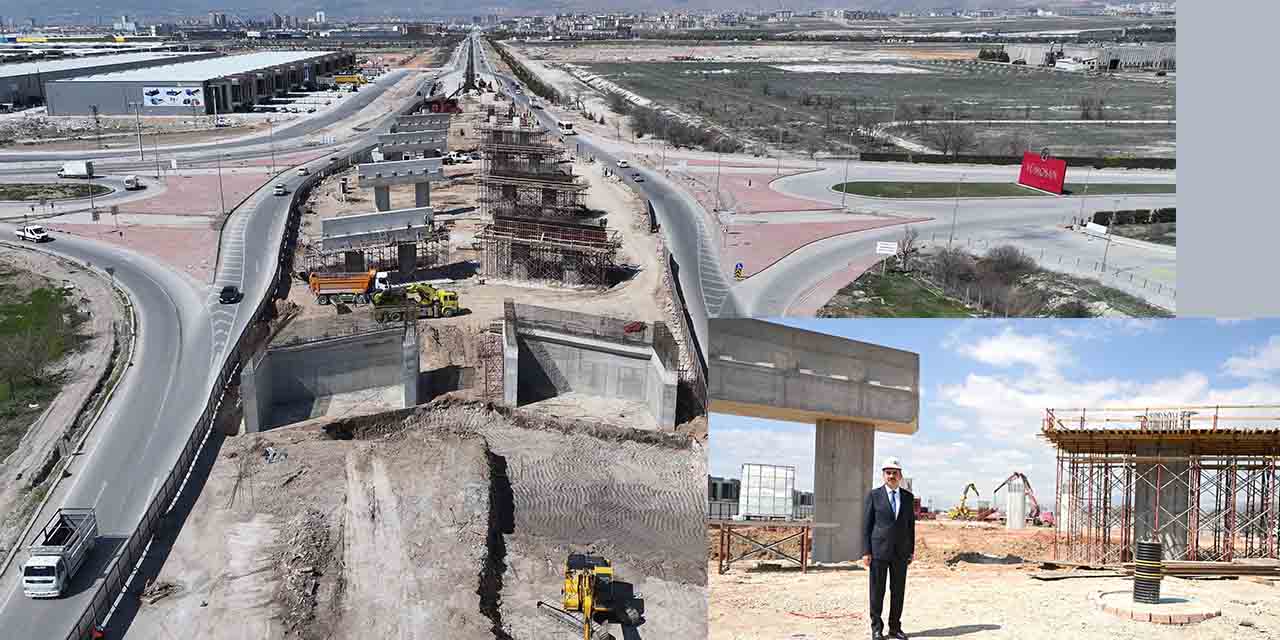 Konya’da Stadyum-Şehir Hastanesi Tramvay Hattı İnşası