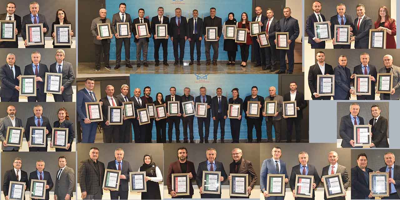 Uluslararası Standartlara Uygun Okullara Sertifikaları Verildi