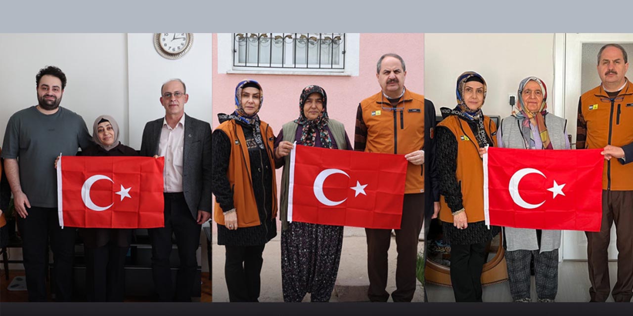 Konya Büyükşehir’den Şehit Polislerin Ailelerine Vefa Ziyaretleri