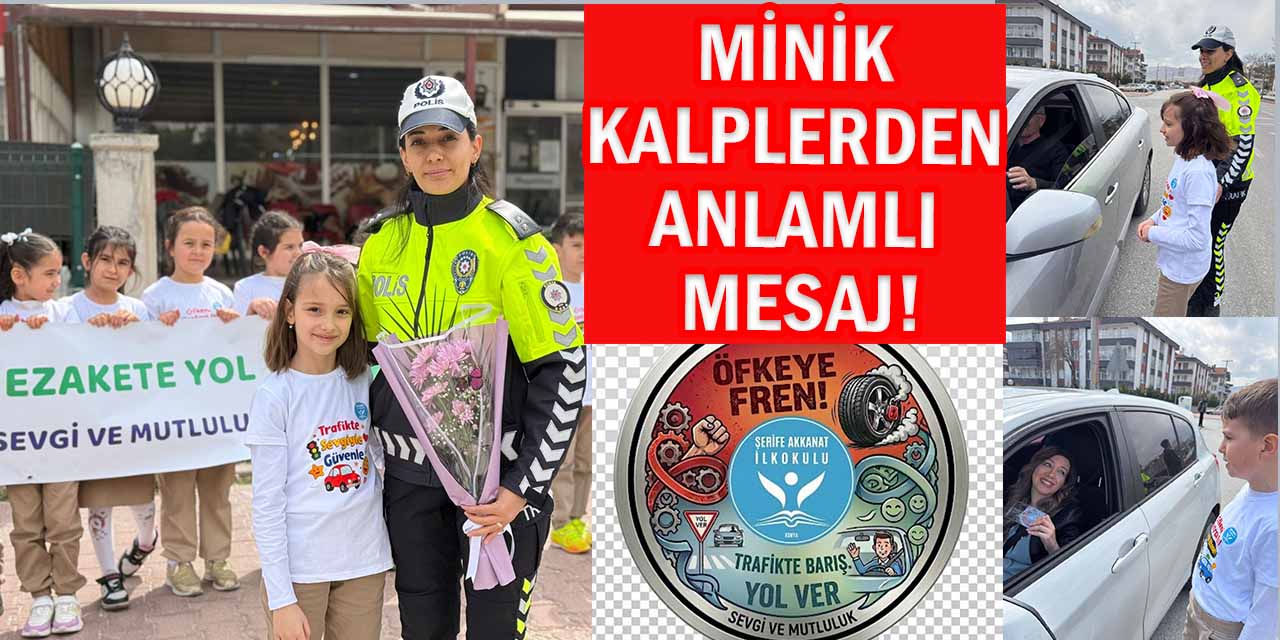 Minik Öğrencilerden Büyük Mesaj: “Öfkeye Fren, Nezakete Yol Ver”