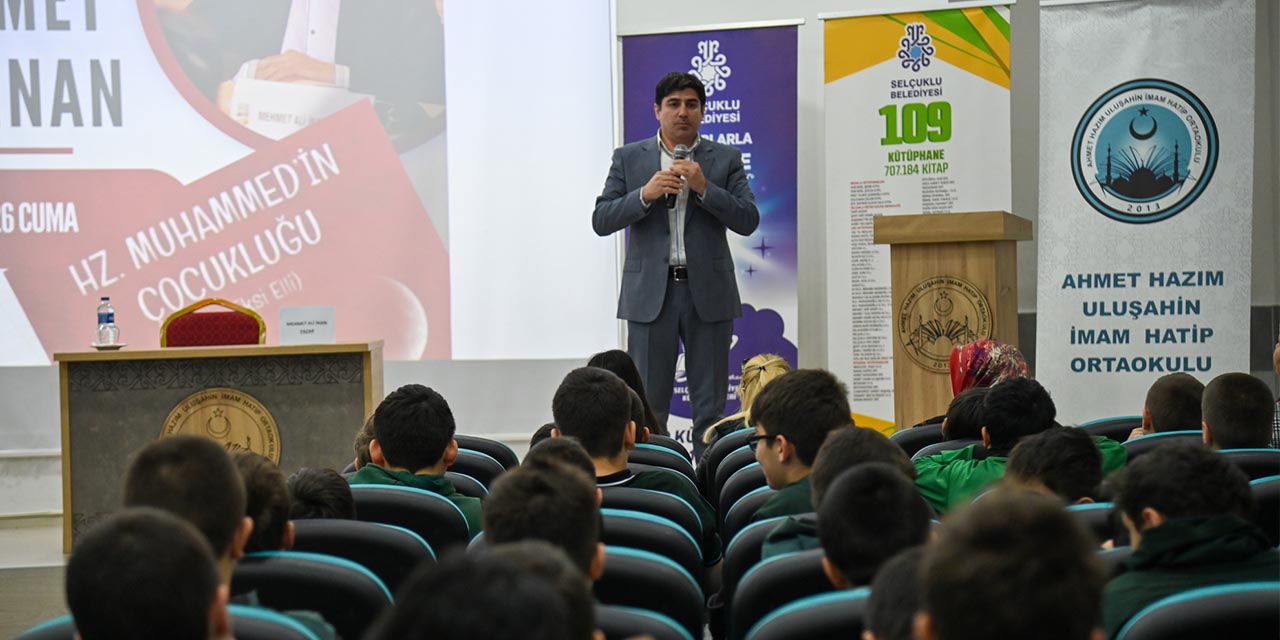 Selçuklu Belediyesi’nden “Okumadığın Gün Karanlıktasın” Etkinliği
