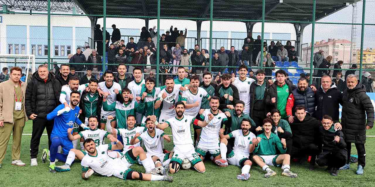 Karatay Belediyespor Namağlup Şampiyon!