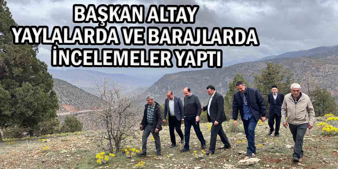 Başkan Altay: “Bozkır ve Bağbaşı Barajlarının Doluluk Oranı Yüz Güldürüyor”