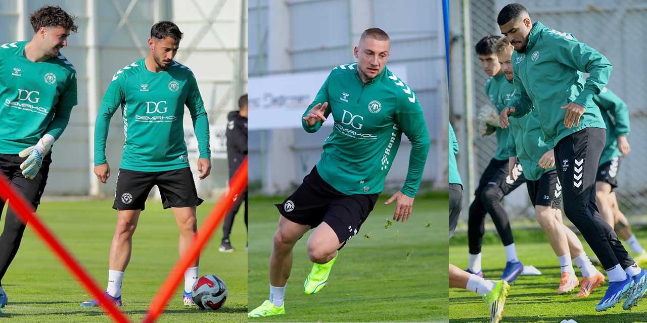 Konyaspor Fenerbahçe Maçının Hazırlıklarına Tamamladı