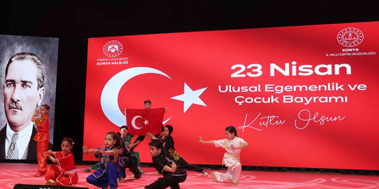 23 Nisan Ulusal Egemenlik ve Çocuk Bayramı Coşkuyla Kutlandı