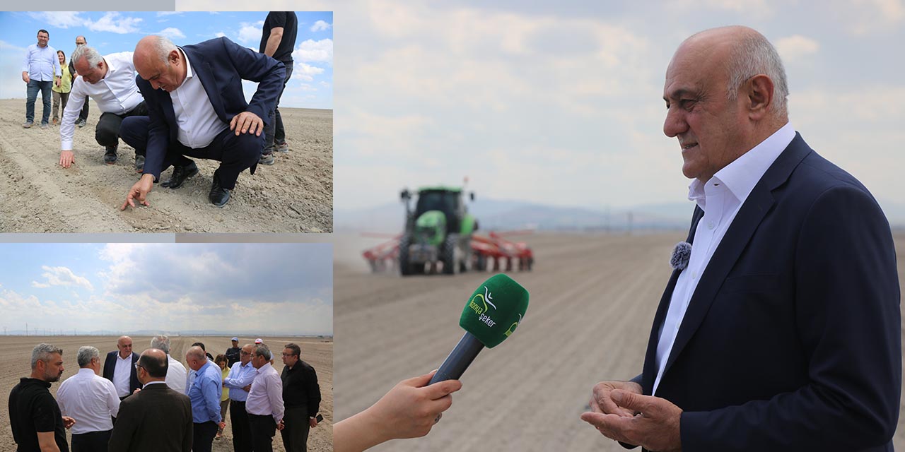 Başkan Erkoyuncu, Pancar Ekimine Start Verdi