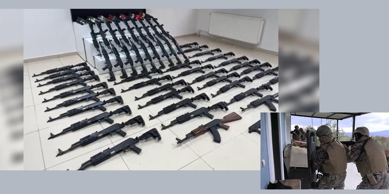 Konya’da Silah Kaçakçılığı Operasyonu
