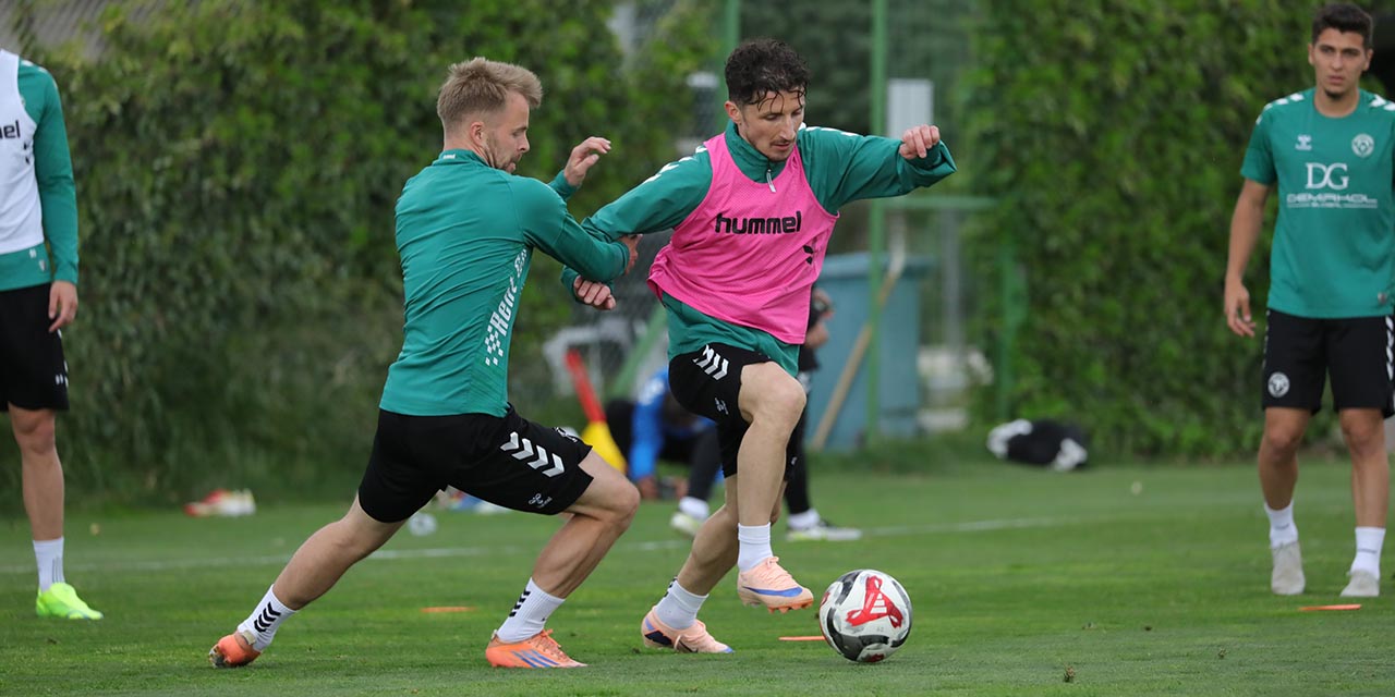 Konyaspor Kayserispor Maçına Hazırlandı