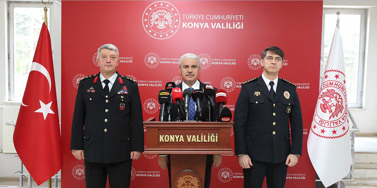 Vali Akın, Konya’da Yılın İlk 4 Ayı Asayiş ve Güvenlik Faaliyetlerini Kamuoyuyla Paylaştı