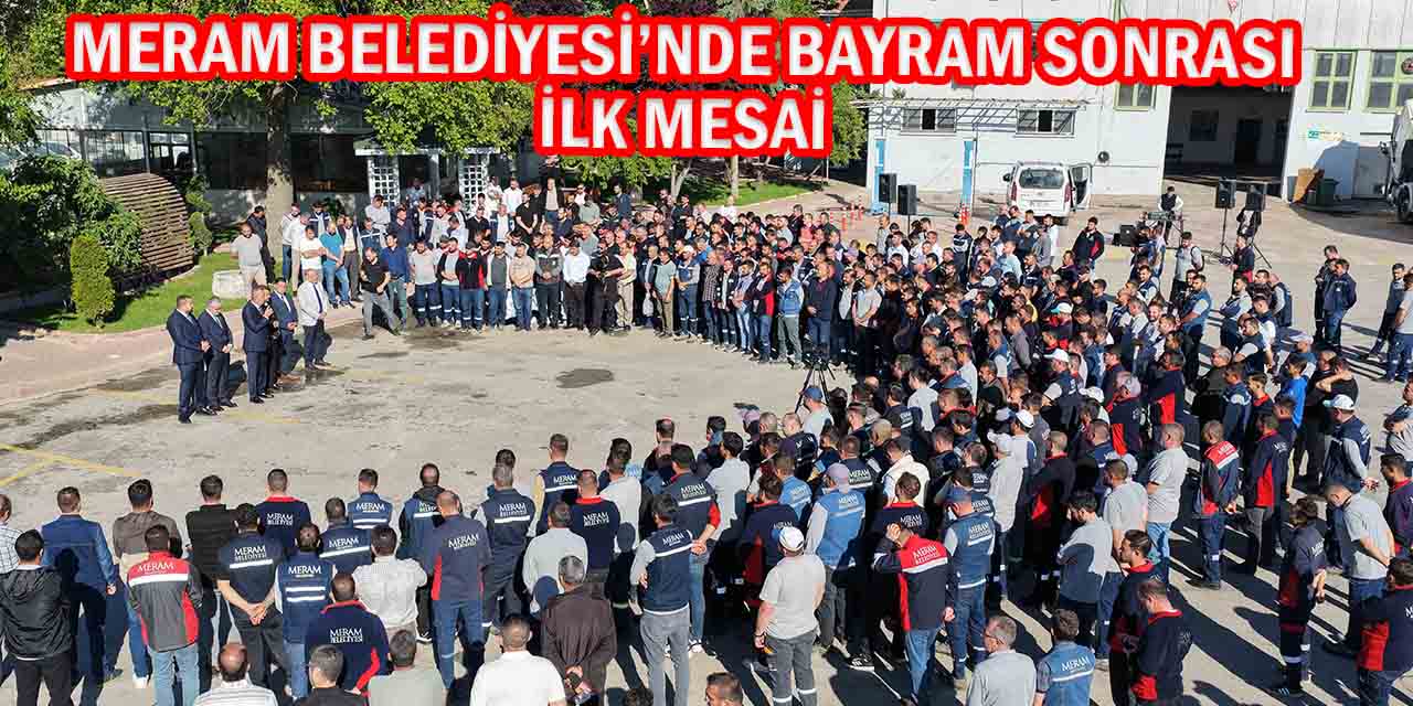 Başkan Kavuş: “Meram Büyük ve Güçlü Bir Ailedir”