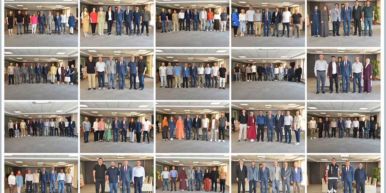 Konya İl Milli Eğitim Müdürü Yiğit, Kurum Çalışanlarıyla Bayramlaştı