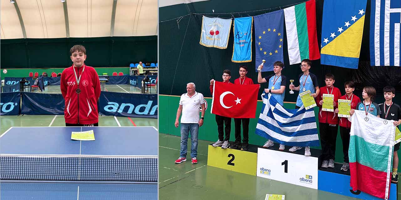 Karatay’ın Milli Sporcusu Balkanlar’dan Madalyalarla Döndü
