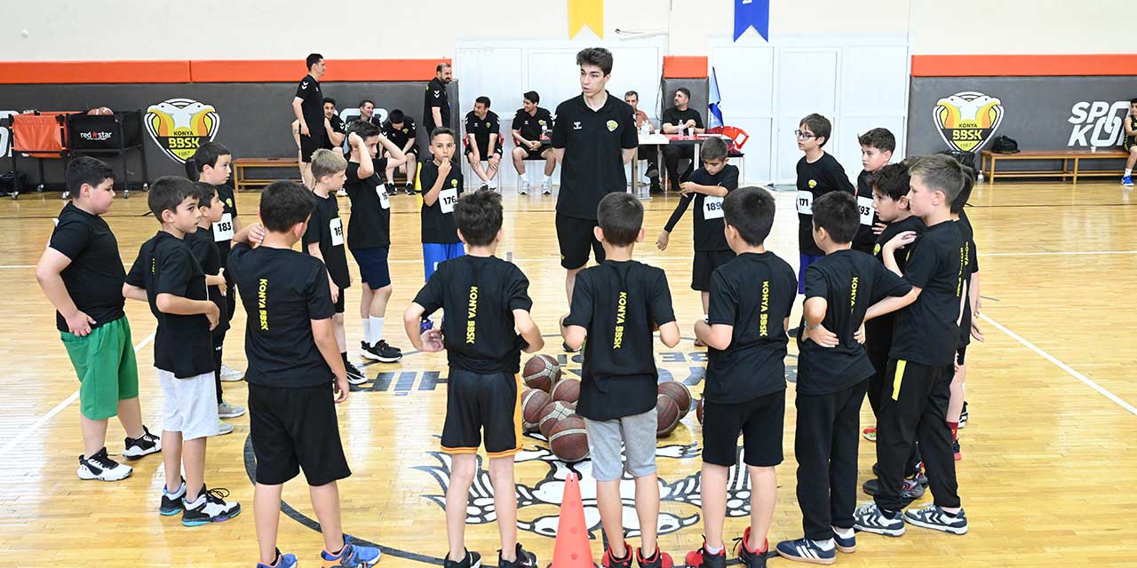 Geleceğin Basketbolcusu Olmak İçin Yeteneklerini Sergilediler