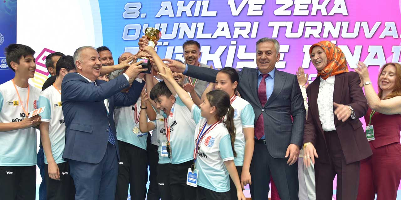 Akıl ve Zeka Oyunlarında Konya Türkiye Şampiyonu Oldu