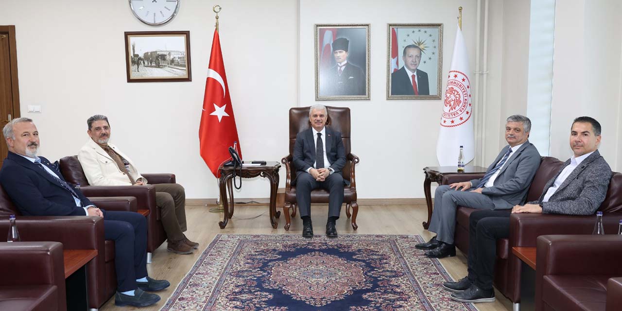 Konya Tabip Odası Yeni Yönetiminden Vali Akın’a Ziyaret