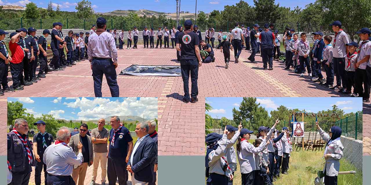 Konya İzcileri Meram’da Buluştu