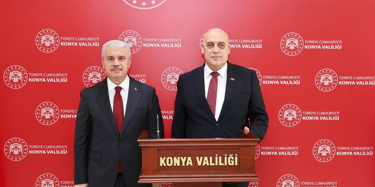 Filistin Büyükelçisi Ceyş’ten Vali Akın’a Ziyaret