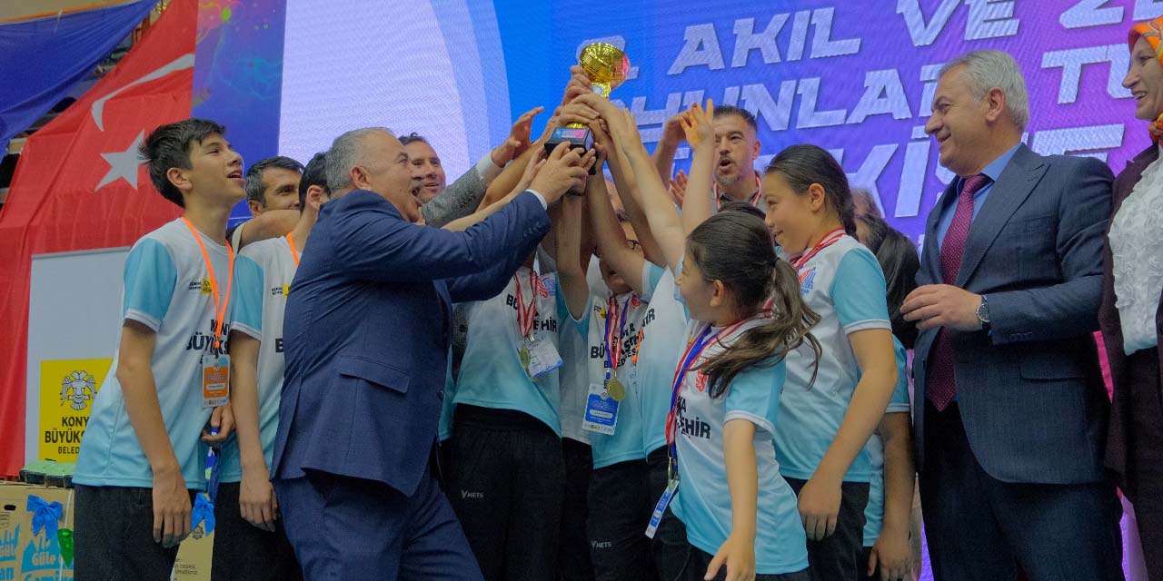 Konya, Akıl Ve Zekâ Oyunlarında Üst Üste 3. Kez Türkiye Şampiyonu Oldu