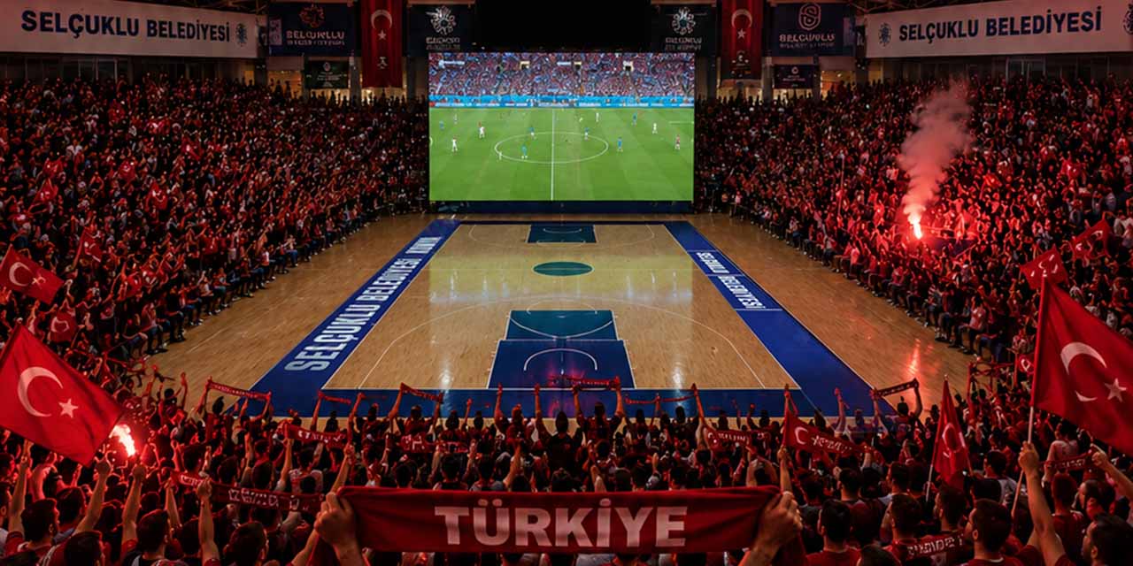 Milli Maç Coşkusu Selçuklu’da Dev Ekranda Yaşanacak