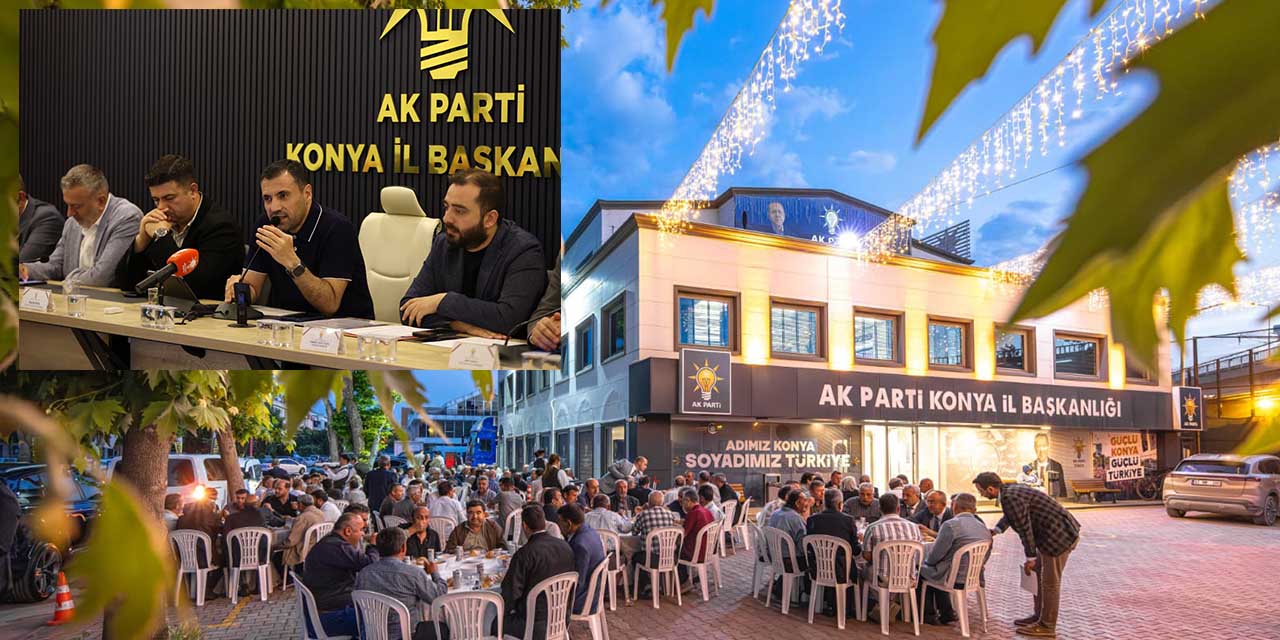 AK Parti Konya’da Merkez İlçe Mahalle Başkanlarıyla Toplandı