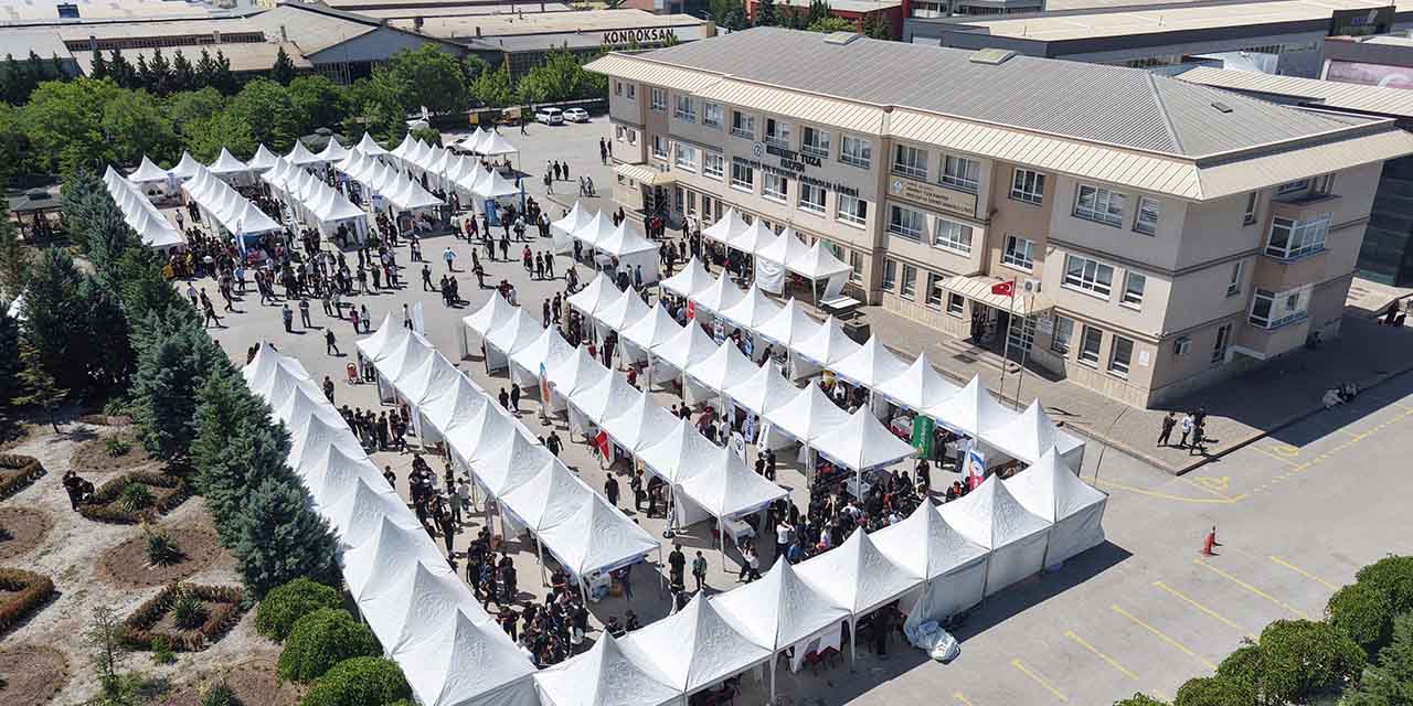 Konya Mesleki Eğitim İstihdam Fuarı Kapılarını Açtı
