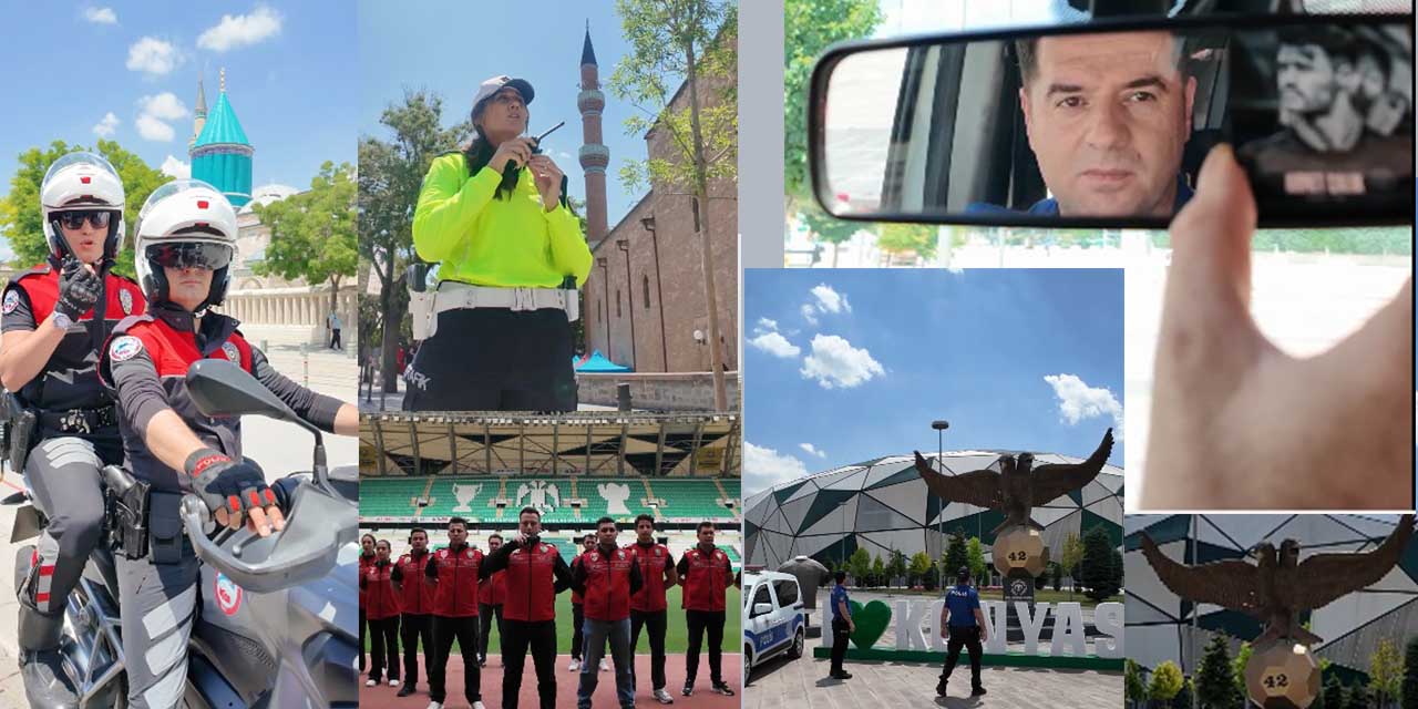 Konya Polisinden Konyaspor’a Anlamlı Kutlama!
