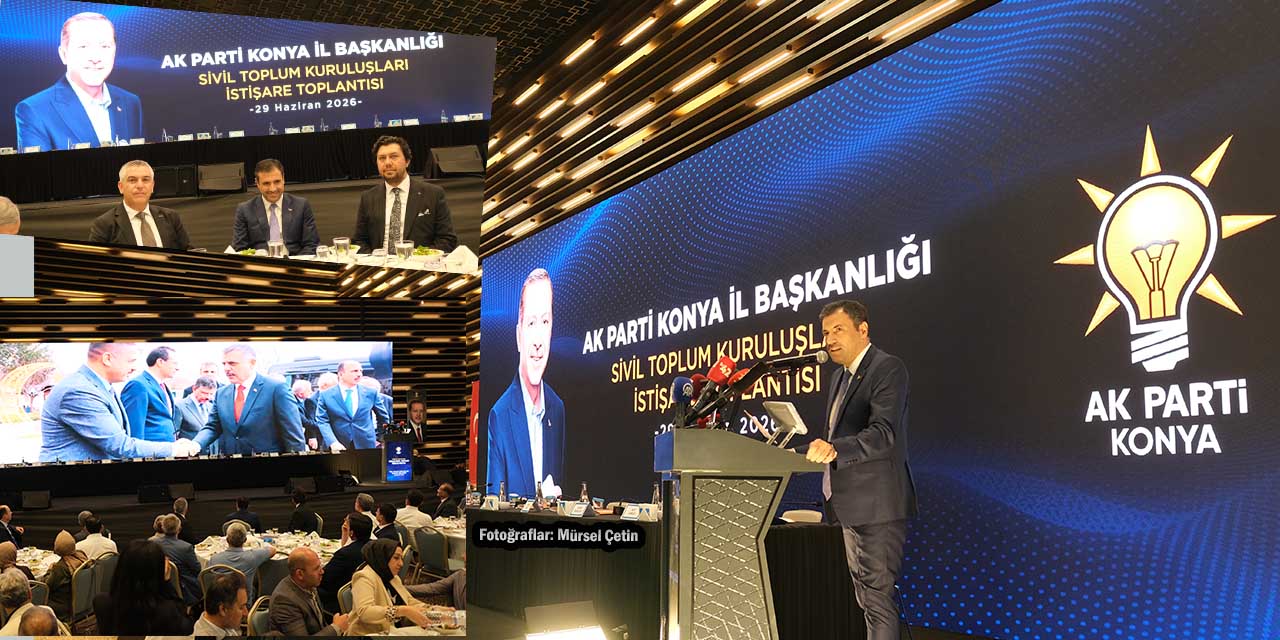 AK Parti Konya’dan İstişare Toplantısı