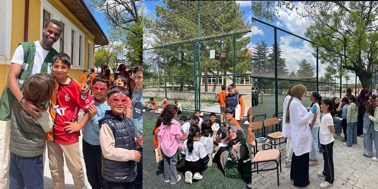 Köy Çocukları Unutulmaz Bir Gün Geçirdi