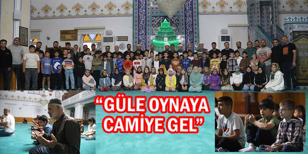 Güle Oynaya Camiye Geliyorlar