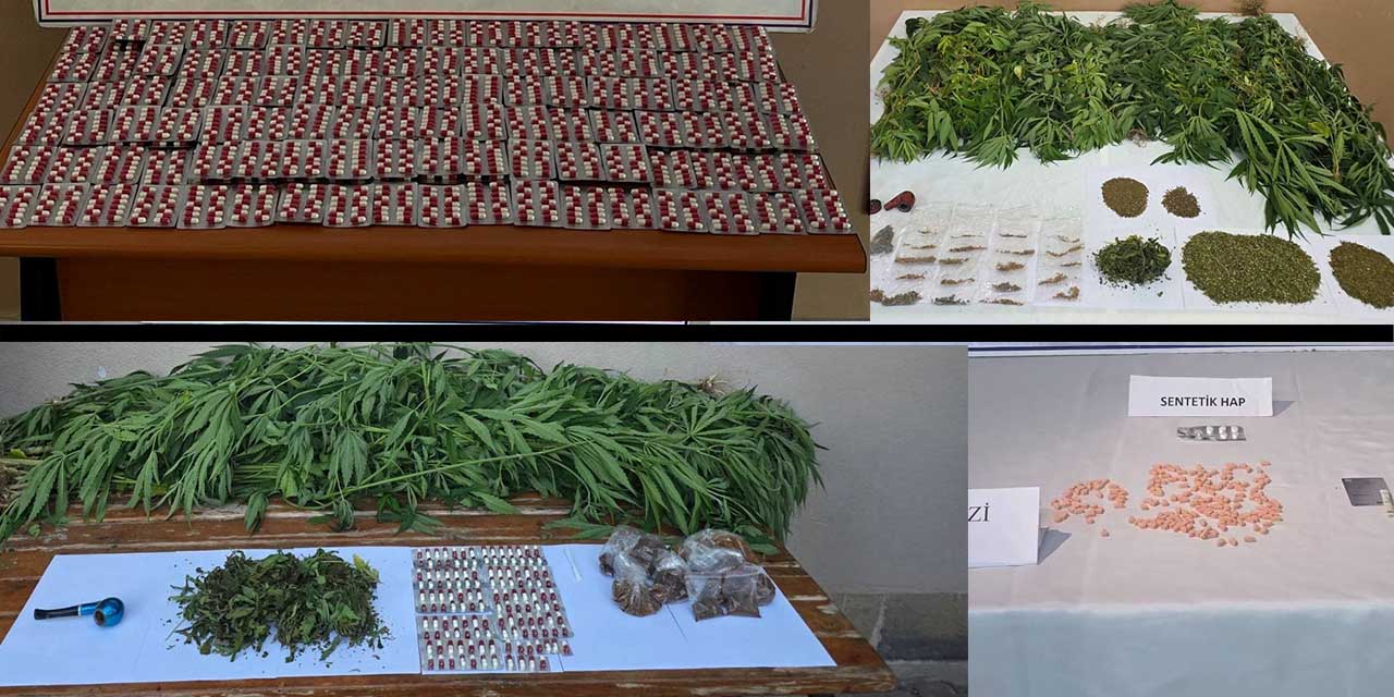 Konya’da Uyuşturucuyla Mücadele: Yakalanan 81 Şüpheliden 9’u Tutuklandı
